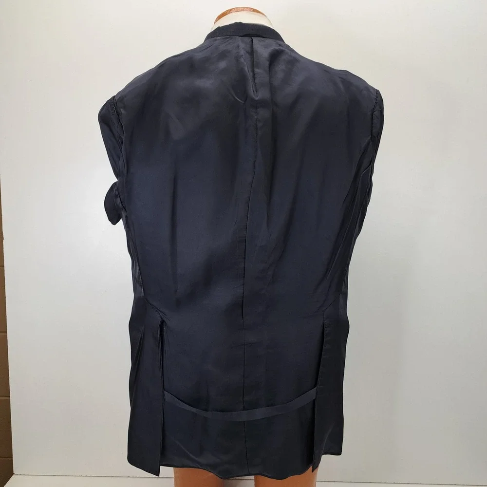 Innocenti Tailored for Tom James Blue Pinstripe 2 Piece Suit Set 42L Pants 34x31